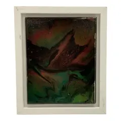 Untitled by Yonda Higdon, Fluid acrylic on canvas, offered Jul 2026