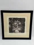 Black and white photograph of a garden scene by "Orto Botanica" by Alan Blaustein, Photograph, offered Jul 2026