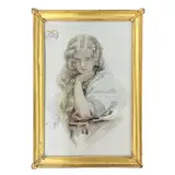 Specifications Artist: Harrison Fisher (American, 1875-1934) Title: American Beauties Year: 1907 Medium: Print / Color by American Beauties by Harrison Fisher, Lithograph on Paper Signature: Print-signed and, offered Sep 2026