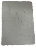 Dancer by Roberta Peck, Cast paper relief sculpture Signature: Hand-signed in pencil lower margin, offered Sep 2026