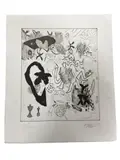 Untitled by Humberto Castro, 1997, Etching on paper, offered Sep 2026