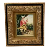 Untitled by Nicholas, Oil on canvas Subject: Singerie (Monkey Musician), offered Jul 2026