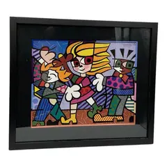 Romero Britto, "Britto Kids", 1996, Lithograph on paper Signature: Hand-signed (lower left); signed in plate (upper right)