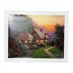 Heathe'r's Cottage by Sergon, Giclee on Canvas Signature: Signed lower right, offered Sep 2026