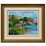 Specifications Artist: Ming Feng (China, B. 1955) Title: Lake Shore Medium: Limited Edition by Lake Shore by Ming Feng, Serigraph on Paper Signature: Hand-signed in pencil lower right, offered Sep 2026