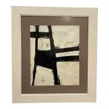 Franz Kline, Untitled, Oil on Bristol board Origin: American