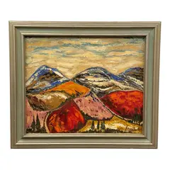 Benjamín Palencia, Untitled, Oil on canvas Origin: Spanish