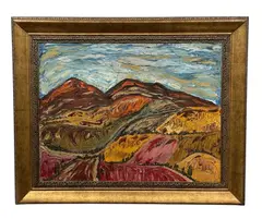 Benjamín Palencia, Untitled, Oil on canvas Origin: Spanish