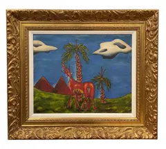 Eugenio Granell, Untitled, Oil on canvas Origin: Spanish
