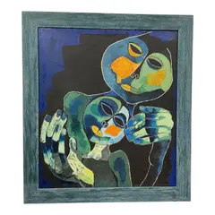 Untitled by Oswaldo Guayasamín, Oil on canvas Origin: Ecuadorian, offered Sep 2026