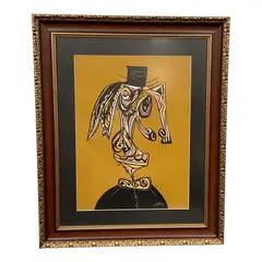 Antonio Saura Atarés, Untitled, Mixed media on paper Origin: Spanish