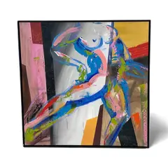 Alfred Gockel, I Saw Her Standing There, 2016, Offset lithograph on wove paper Signature: Signed in acrylic