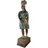 Samuel Anderson Robb, Samuel Anderson Robb (1851-1928), carved wood cigar store Indian, "Indian Princess, Pocahontas". Circa 1880. Samue