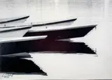 Old Row Boats by Earl J. Ostroff, 1979, Black and White Photograph on Paper, offered May 2026
