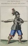 Allain Manesson-Mallet, Presentez la Pique en Avant, engraving