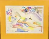 Rose Nude by Ed Eugene Boccia, 1987, Watercolor, offered May 2026