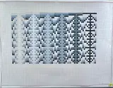 David Roth, Untitled, 1971, Serigraph on Graph Paper