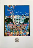 Hiro Yamagata, We the People-United States Constitution, 1987, Color Serigraph on Paper