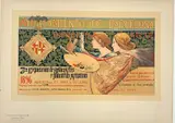 Alexandre de Riquer, Ayuntamiento De Barcelona -- 3ra Exposicion De Bellas Artes, Lithograph