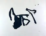 Robert Motherwell, Signs on White, 1981, Etching