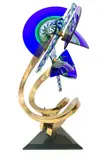 Handblown Glass by David Jaworski, Bronze, offered May 2026