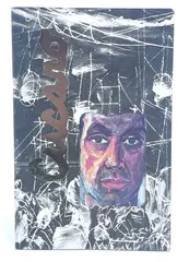 Pascal Cucaro, M.F.A, Acrylic Painting on Page Three. Catalogue Written by Ro
