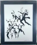 LeRoy Neiman, Fred Astaire, 1983, Serigraph on Paper