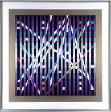 Yaacov Agam, Multimag 1, 1980, Silkscreen on Paper