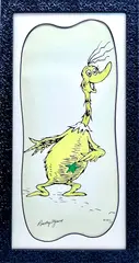 Dr. Seuss, Dr. Seuss Limited Edition, 50th Anniversary Series, The Sneetches, Color Serigraph