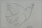PLATE SIGNED AND DATED by Pablo Picasso, 1961, LITHOGRAPH, offered May 2025