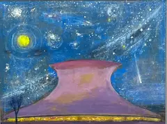 St. Louis Planetarium by Fred Conway, Acrylic on Canvas, offered May 2025