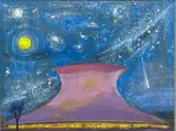Fred Conway, St. Louis Planetarium, Acrylic on Canvas