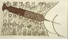 Curt Frankenstein, 'A SHOT OF RED TAPE' ED. 33/200, LITHOGRAPH