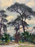 Emile A. Gruppe, "NATIVE FLORIDA PINES"