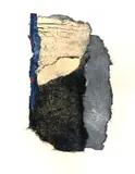 Marceline Saphian, "ARCHETYPAL MESSAGE" MONOPRINT, 1997, COLLAGE