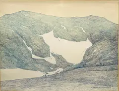 Russell Chatham, "IN THE CRAZIES" STONE, LITHOGRAPH