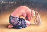 FIGURAL STUDY by Belarmino Miranda Montoya, OIL ON BOARD, offered Sep 2024