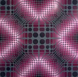 Victor Vasarely, Untitled, SERIGRAPH ON PAPER