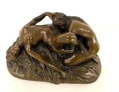 Jef Lambeaux, EROTIC, BRONZE FIGURES