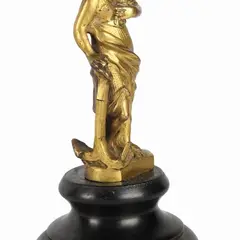 Girolamo Campagna, La Speranza, Enchanting small bronze sculpture depicting an allegory of Hope
