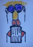 Raul, Untitled 2, 2020, Oil stick on