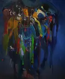Ilir Zefi, Body and Soul, 2017, Oil on canvas