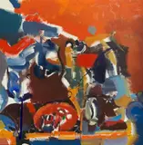 Ilir Zefi, Marvel, 2017, Acrylic on canvas