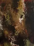 Flavio Romani, Cycle of Natural Elements - Earth, 2016, Mixed media on panel
