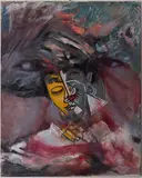 Due Aspetti by Maurizio Bellinzas, 2022, Oil on canvas, offered Jul 2023