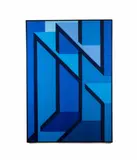 Blue by Christian Bovo Joys, 2015, Spray paint on glass, offered Jul 2023