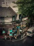 Tomaso Pignocchi, Umbrellas - Bangkok, 2019, Printed on Hahnemühle luster