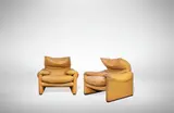 Vico Magistretti, Maralunga Armchairs