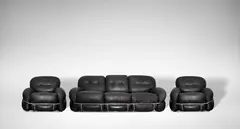 Adriano Piazzesi, Vintage 'OK' Sofa Set, 1970, Set consisting of
