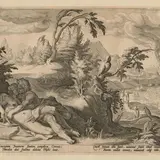 Hendrik Goltzius, Apollo e Coronide...